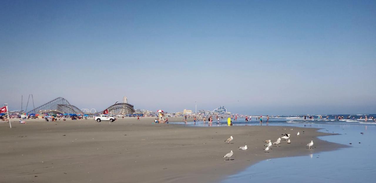 Family Friendly Beach Block Ocean View 3 Bedroom 2 Ba, Condo Near Wildwood Crest And Convention Center Exterior photo